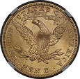 USA, 10 Dolarów Liberty Head 1901 rok, MS 64 NGC