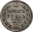 Rosja, Rubel 1841 НГ rok, Mikołaj I, Petersburg, /K1/