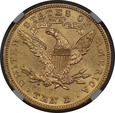 USA , 10 Dolarów Liberty Head 1903 rok , MS 62 NGC, /K7/