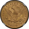 USA , 10 Dolarów Liberty Head 1894 rok , MS 62 NGC, /K9/