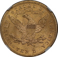 USA , 10 Dolarów Liberty Head 1899 rok , MS 63 NGC