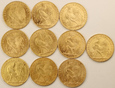 Francja 10 szt. 20 franków Kogut ,58.05 czystego złota /F/(4)
