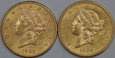 USA, ŁADNA PARKA 20 Dolarów, Liberty Head 1903 S i 1904 rok