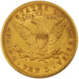 USA 10 Dolarów 1899  rok  /F   / ok.AU53
