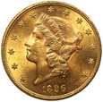 USA 20 Dolarów 1896  /F/ 