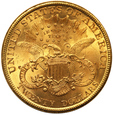 USA 20 Dolarów 1896  /F/ 