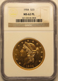 USA 20 Dolarów 1904  Rok NGC MS62 PROOF LIKE /F/