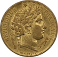 Francja, 20 franków 1849 A rok
