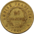 Francja, 20 franków 1811 A rok, Napoleon I