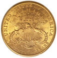 USA 20 Dolarów 1904 S  Rok PCGS AU 58              (F)