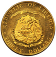 Liberia, 30 Dolarów 1965 rok