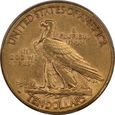 USA, 10 dolarów Indian Head 1910 D  rok, PCGS XF 40