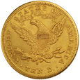 USA 10 Dolarów 1901 S  rok  /F   / ok.AU 53