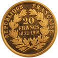 Francja 20 Franków 1991 rok /P/