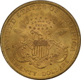 USA, 20 Dolarów Liberty Head 1899 rok