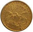 USA 20 Dolarów 1893 S rok  