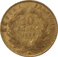 Francja 10 Franków 1864 A rok (K17)