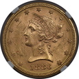 USA, 10 Dolarów Liberty Head 1883 rok, MS 61 NGC, /K3/