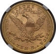 USA, 10 Dolarów Liberty Head 1883 rok, MS 61 NGC, /K3/