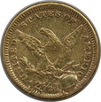 USA, 2,5 Dolara Liberty Head 1861 rok, /K4/