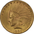USA, 10 Dolarów Indian Head 1926 rok, NGC MS 64  /K5/