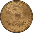 USA, 10 Dolarów Liberty Head 1901 S rok, MS 62  PCGS
