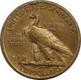 USA, 10 Dolarów Indian Head 1908 MOTTO rok