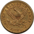 USA, 5 Dolarów Liberty Head 1882 rok