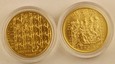 Czechy 2 sztuki 5000 koron 2017- 2018 rok/P/uncja czystego złota