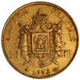 Francja 50 Franków 1857 (A) rok Napoleon III