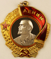ZSRR order Lenina, Leningrad,, złoto i platyna, /K/