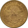 USA, 20 Dolarów Liberty Head 1900 rok