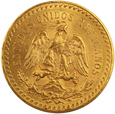 Meksyk 50 Peso 1923 rok 37.5grama czystego złota/P/