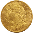 Szwajcaria  20 franków 1914 (B) rok (2)  /F/
