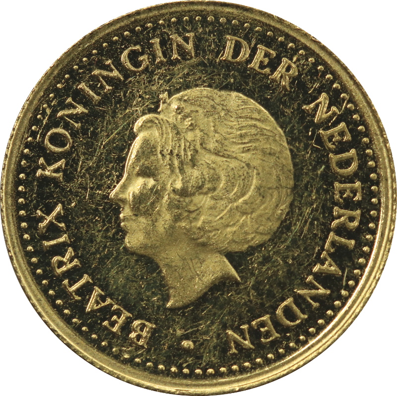 Holandia 5 Guldenów 1980 rok (K17)