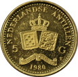Holandia 5 Guldenów 1980 rok (K17)
