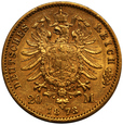 Niemcy 20 marek 1873 B /P/