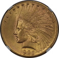 USA, 10 Dolarów Indian Head 1926 rok, NGC, /K6/