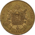 Francja, 100 Franków Napoleon III 1856 A rok 
