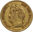 Francja, 40 Franków LOUIS PHILIPPE I, 1834 A rok