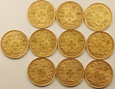 Szwajcaria 10 szt. 20 franków  1935 LB ,58.05 czystego złota(1) /F/