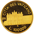 Watykan 100 000 Lirów 1996 rok /P/