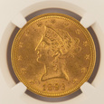 USA  10 Dolarów 1893r. NGC MS63  / K14  /