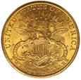 USA 20 Dolarów 1907 Rok PCGS MS 63             (F)
