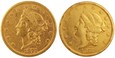 USA Zestaw 2 sztuki 20 Dolarów 1871 S/1872 rok /K/