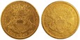 USA Zestaw 2 sztuki 20 Dolarów 1871 S/1872 rok /K/