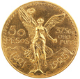 Meksyk 50 Peso 1925 rok 37.5grama czystego złota/K/10