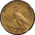 USA, 10 Dolarów Indian Head 1914 rok, NGC MS 61