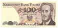 Banknot 100 Zł L. Waryński 1986r MM