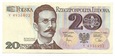 20 Złotych Traugutt 1982r Seria Y